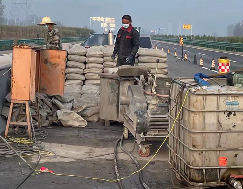 高阳高速公路高压注浆